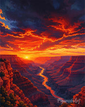 Load image into Gallery viewer, Diamond Painting - Grand Canyon National Park, Desert Cliffs - Arizona