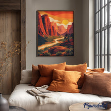 Load image into Gallery viewer, Diamond Painting - Zion National Park - Utah
