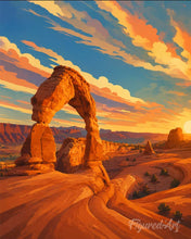 Load image into Gallery viewer, Diamond Painting - Arches National Park - Utah