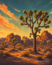 Load image into Gallery viewer, Diamond Painting - Joshua Tree National Park - California