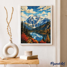 Load image into Gallery viewer, Diamond Painting - North Cascades National Park - Washington