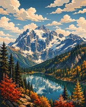 Load image into Gallery viewer, Diamond Painting - North Cascades National Park - Washington
