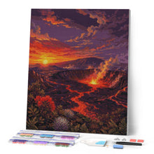 Load image into Gallery viewer, Diamond Painting - Hawaiʻi Volcanoes National Park