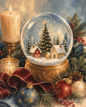 Load image into Gallery viewer, Diamond Painting - Christmas Snow Globe