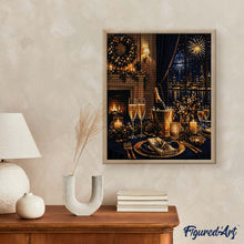 Load image into Gallery viewer, Diamond Painting - Elegant New Year's Dinner