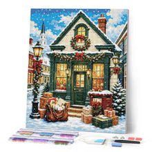 Load image into Gallery viewer, Diamond Painting - Cozy Christmas Cottage
