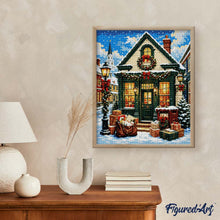 Load image into Gallery viewer, Diamond Painting - Cozy Christmas Cottage