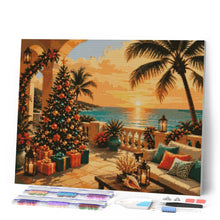 Load image into Gallery viewer, Diamond Painting - Christmas by the Ocean
