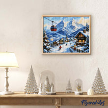 Load image into Gallery viewer, Diamond Painting - Alpine Christmas Escape