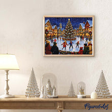 Load image into Gallery viewer, Diamond Painting - Festive Christmas Square