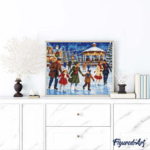 Load image into Gallery viewer, Diamond Painting - Winter Family Fun