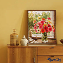 Load image into Gallery viewer, Diamond Painting - Joyful Gerberas