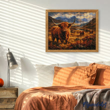 Load image into Gallery viewer, Diamond Painting - Highland Cattle Herd in the Glen