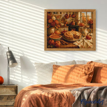 Load image into Gallery viewer, Diamond Painting - Autumn Kitchen with Fresh-Baked Pies