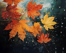 Load image into Gallery viewer, Diamond Painting - Maple Leaves After the Rain