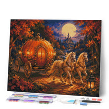 Load image into Gallery viewer, Diamond Painting - Magical Pumpkin Carriage