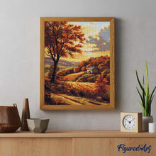 Load image into Gallery viewer, Diamond Painting - Autumn Countryside