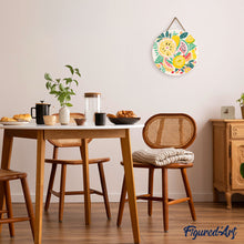 Load image into Gallery viewer, Diamond Painting on Wood Slice - Fruits