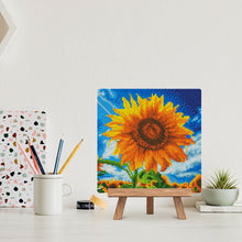Load image into Gallery viewer, Mini Diamond Painting 25x25cm - Sun-Kissed Sunflower
