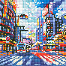 Load image into Gallery viewer, Mini Diamond Painting 25x25cm - Shibuya Pop Art