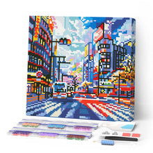Load image into Gallery viewer, Mini Diamond Painting 25x25cm - Shibuya Pop Art Figured'Art UK