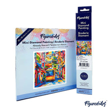 Load image into Gallery viewer, Mini Diamond Painting 25x25cm - Tokyo City Bus