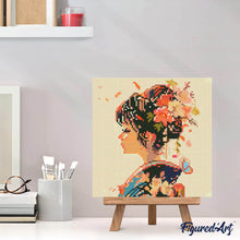 Load image into Gallery viewer, Mini Diamond Painting 25x25cm - Japanese Scent of Love