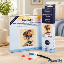 Load image into Gallery viewer, Mini Diamond Painting 25x25cm - Japanese Scent of Love