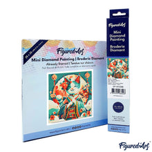 Load image into Gallery viewer, Mini Diamond Painting 25x25cm - Japanese Princess Cat