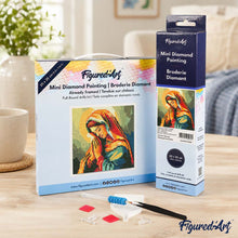 Load image into Gallery viewer, Mini Diamond Painting 25x25cm - Praying Mary