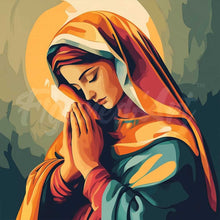 Load image into Gallery viewer, Mini Diamond Painting 25x25cm - Praying Mary Figured'Art UK