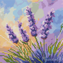 Load image into Gallery viewer, Mini Diamond Painting 25x25cm - Lavender