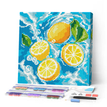 Load image into Gallery viewer, Paint by numbers kit for adults Mini Diamond Painting 25x25cm - Citrus Breeze Figured'Art UK