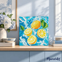 Load image into Gallery viewer, Mini Diamond Painting 25x25cm - Citrus Breeze