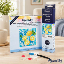 Load image into Gallery viewer, Mini Diamond Painting 25x25cm - Citrus Breeze