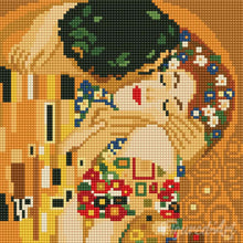 Load image into Gallery viewer, Mini Diamond Painting 25x25cm - The Kiss - Klimt