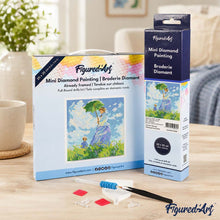 Load image into Gallery viewer, Mini Diamond Painting 25x25cm - The walk - Monet