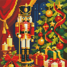 Load image into Gallery viewer, Mini Diamond Painting 25x25cm - Christmas Nutcracker