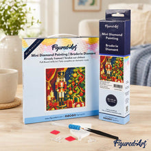 Load image into Gallery viewer, Mini Diamond Painting 25x25cm - Christmas Nutcracker