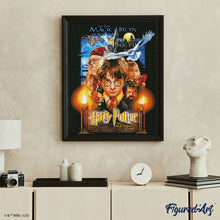 Load image into Gallery viewer, Diamond Painting - Harry Potter and the Sorcerer's Stone Poster 40x50cm canvas already framed