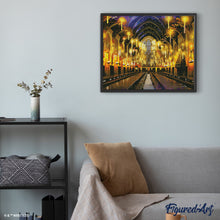 Load image into Gallery viewer, Diamond Painting - Great Hall - Harry Potter 40x50cm canvas already framed
