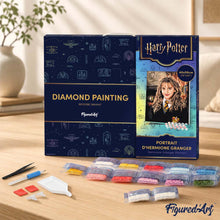 Load image into Gallery viewer, Diamond Painting - Hermione Granger Portrait 40x50cm canvas already framed