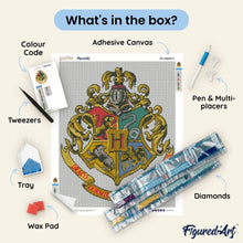 Load image into Gallery viewer, Diamond Painting - Harry Potter - Hogwarts Crest