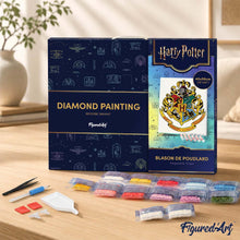 Load image into Gallery viewer, Diamond Painting - Hogwarts Crest - Harry Potter 40x50cm canvas already framed