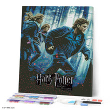 Load image into Gallery viewer, Diamond Painting - Harry Potter and the Deathly Hallows - Part 1 Poster 40x50cm canvas already framed