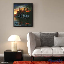 Load image into Gallery viewer, Diamond Painting - Hogwarts in Flames - Harry Potter 40x50cm canvas already framed
