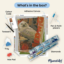Load image into Gallery viewer, Diamond Painting - Harry Potter - Hedwig Card