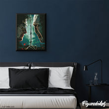 Load image into Gallery viewer, Diamond Painting - Harry Potter vs Lord Voldemort 40x50cm canvas already framed