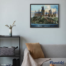 Load image into Gallery viewer, Diamond Painting - Hogwarts Castle - Harry Potter 40x50cm canvas already framed