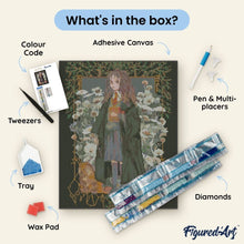 Load image into Gallery viewer, Diamond Painting - Hermione Granger - Yume 40x50cm canvas already framed